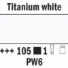 Rembrandt Akryl 40ml – 105 Titanium white