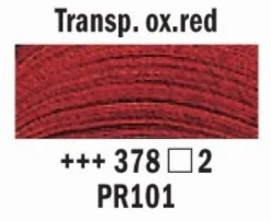 Rembrandt Akryl 40ml – 378 Transparent oxide red