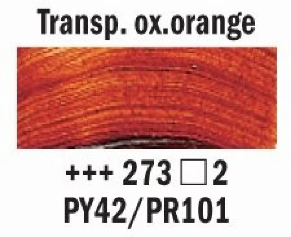 Rembrandt Akryl 40ml – 273 Transp. oxide orange