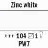 Rembrandt Akryl 40ml – 104 Zinc white