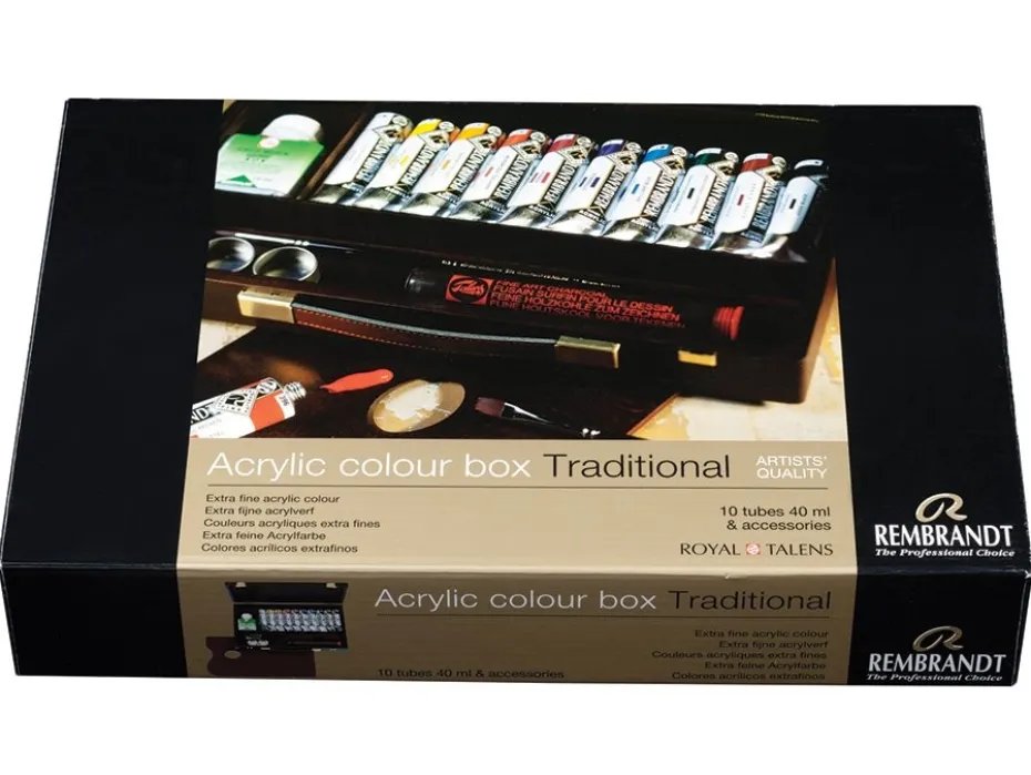 Rembrandt Akryl – Traditional Box – Malerkasse