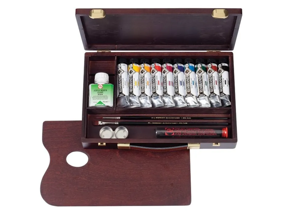 Rembrandt Akryl – Traditional Box – Malerkasse