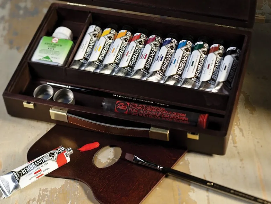 Rembrandt Akryl – Traditional Box – Malerkasse