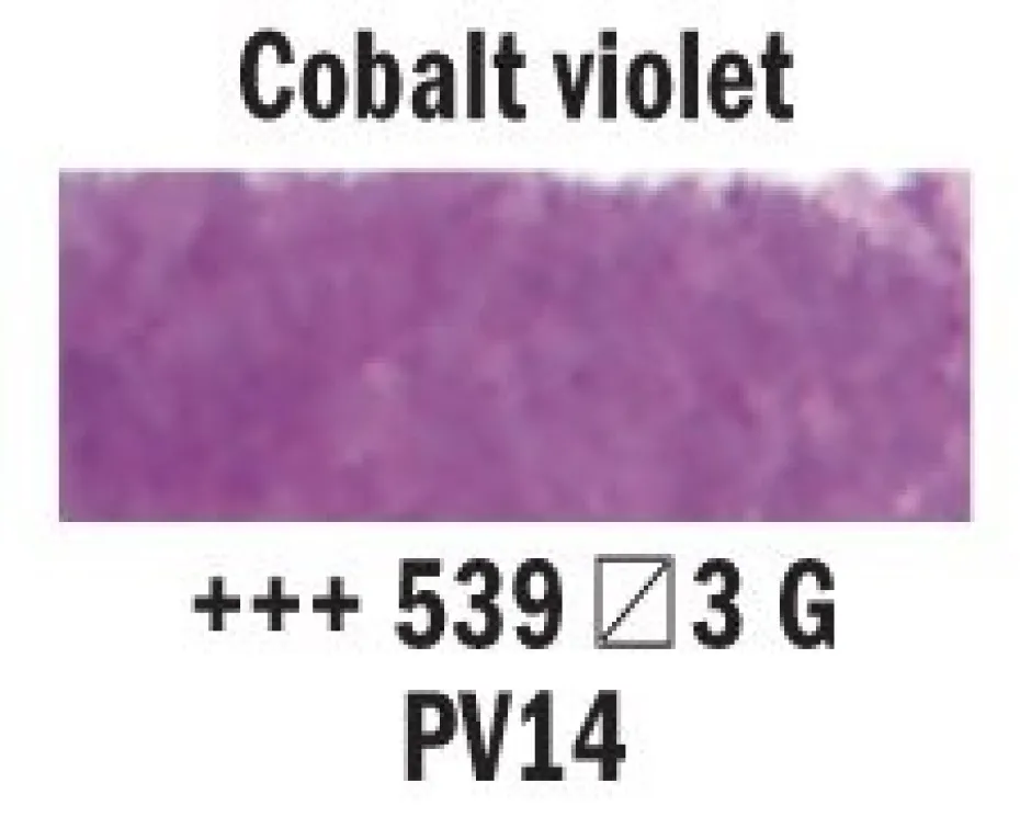 Rembrandt Akvarell Halfpan – 539 cobalt violet