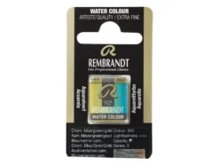 Rembrandt Akvarell Halfpan – 863 Chameleon Blue Green Gold