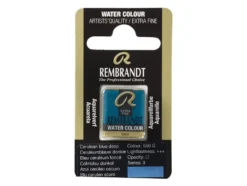 Rembrandt Akvarell Halfpan – 550 cerulean blue deep