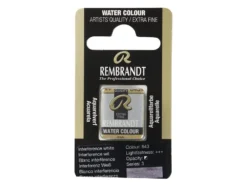 Rembrandt Akvarell Halfpan – 843 interference white