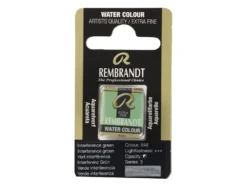 Rembrandt Akvarell Halfpan – 848 interference green