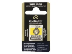 Rembrandt Akvarell Halfpan – 254 perm.lemon yellow