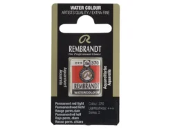 Rembrandt Akvarell Halfpan – 370 Permanent red light