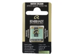 Rembrandt Akvarell Halfpan – 864 Sparkle Green