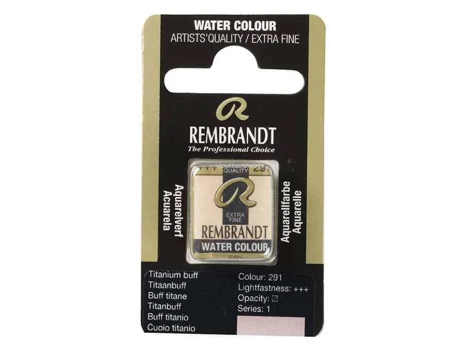 Rembrandt Akvarell Halfpan – 291 titanium buff