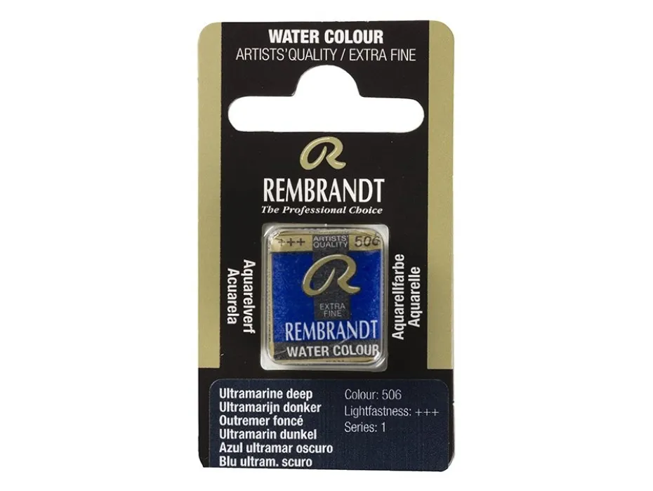 Rembrandt Akvarell Halfpan – 506 ultramarine deep