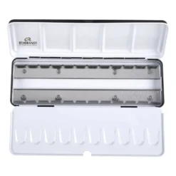Rembrandt Akvarellskrin metall tomt – 24 halfpan