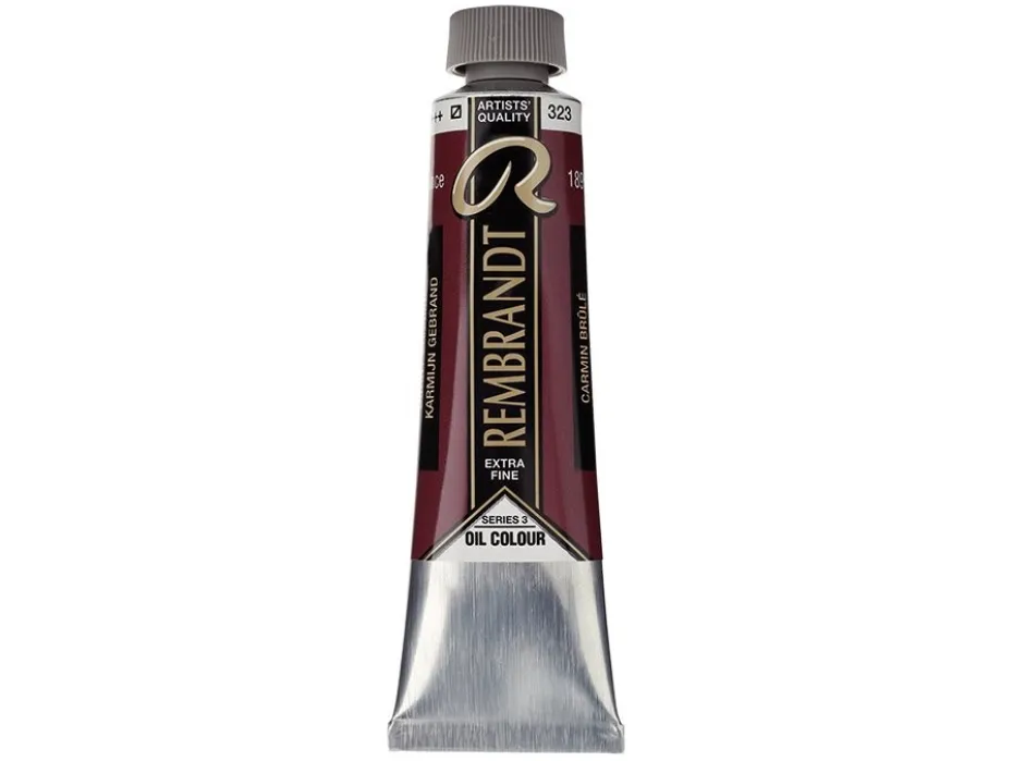 Rembrandt Olje 40ml – 323 Burnt carmine