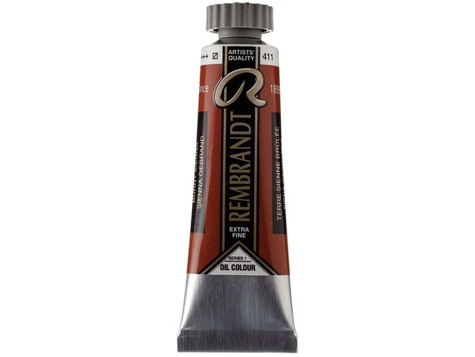 Rembrandt Olje 15ml – 411 Burnt sienna