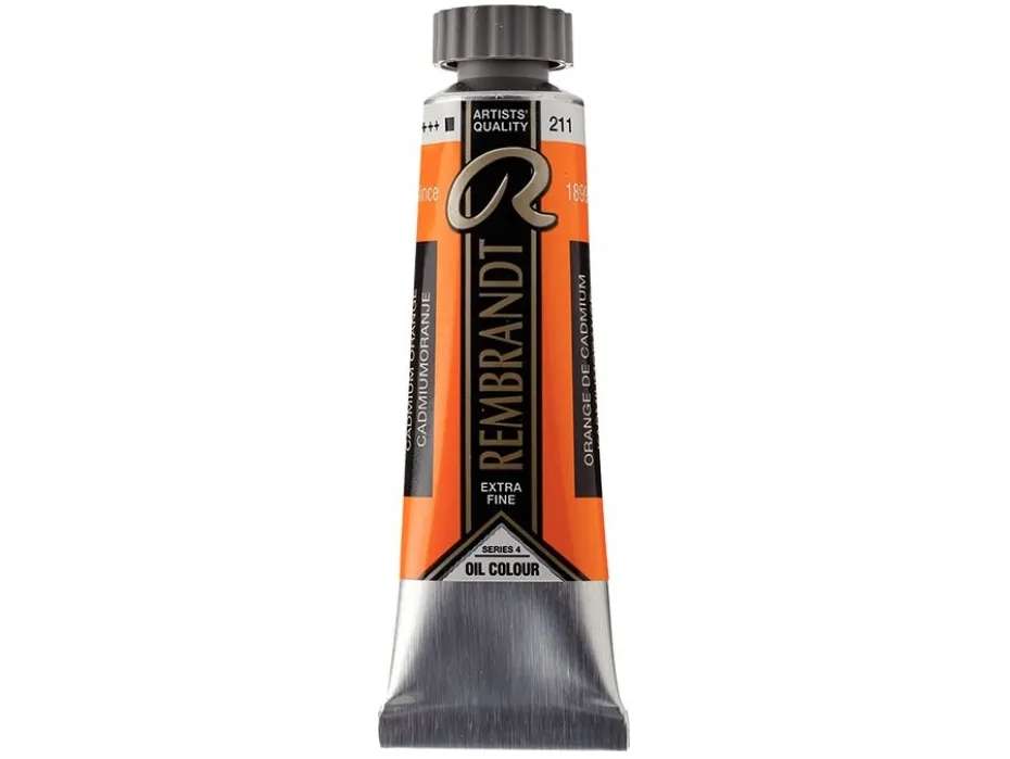 Rembrandt Olje 15ml – 211 Cadmium orange