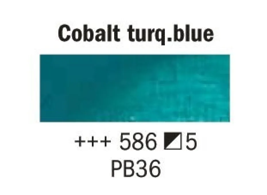 Rembrandt Olje 15ml – 586 Cobalt turquoise blue