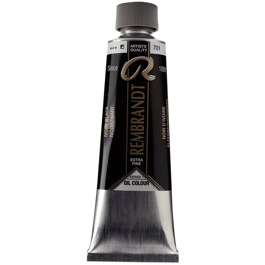 Rembrandt Olje 150ml – 701 Ivory black