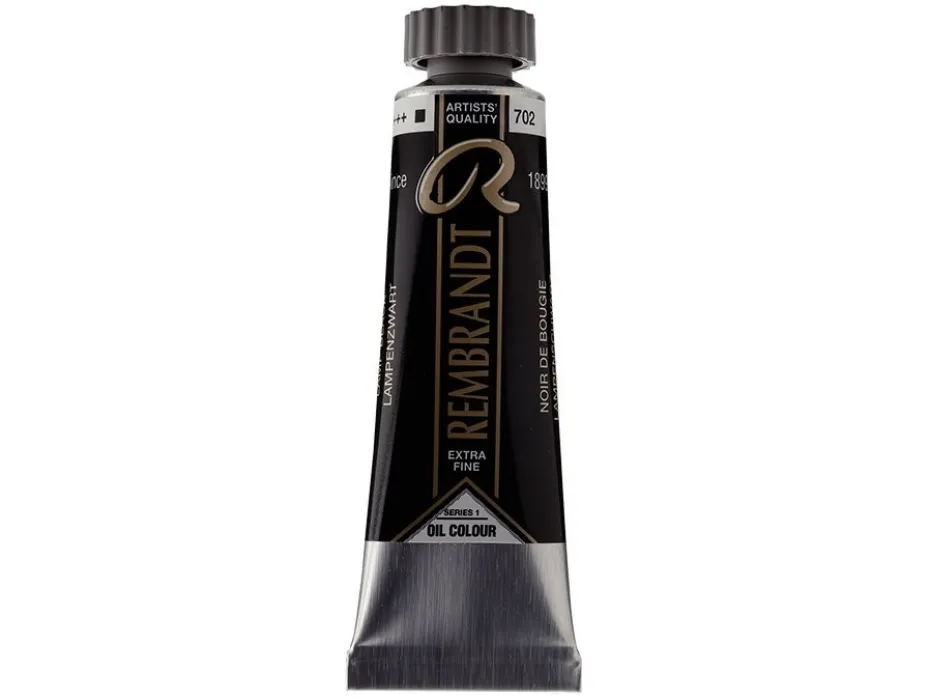 Rembrandt Olje 15ml – 702 Lamp black