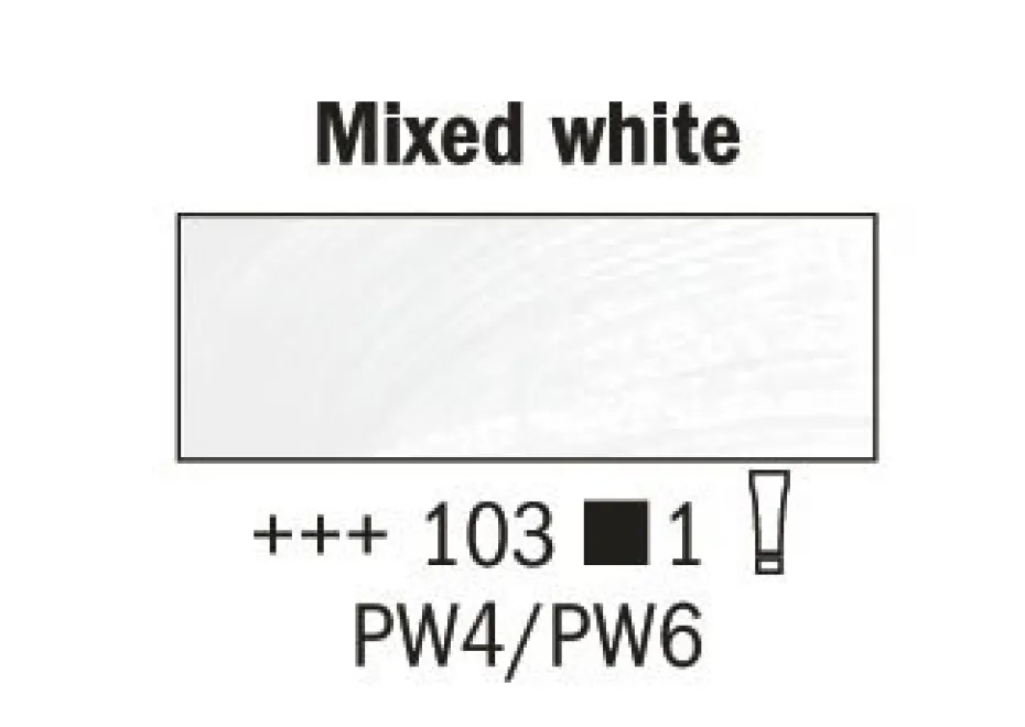 Rembrandt Olje 60ml – 103 Mixed white
