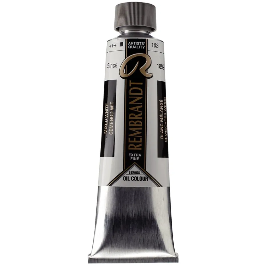 Rembrandt Olje 150ml – 103 Mixed white