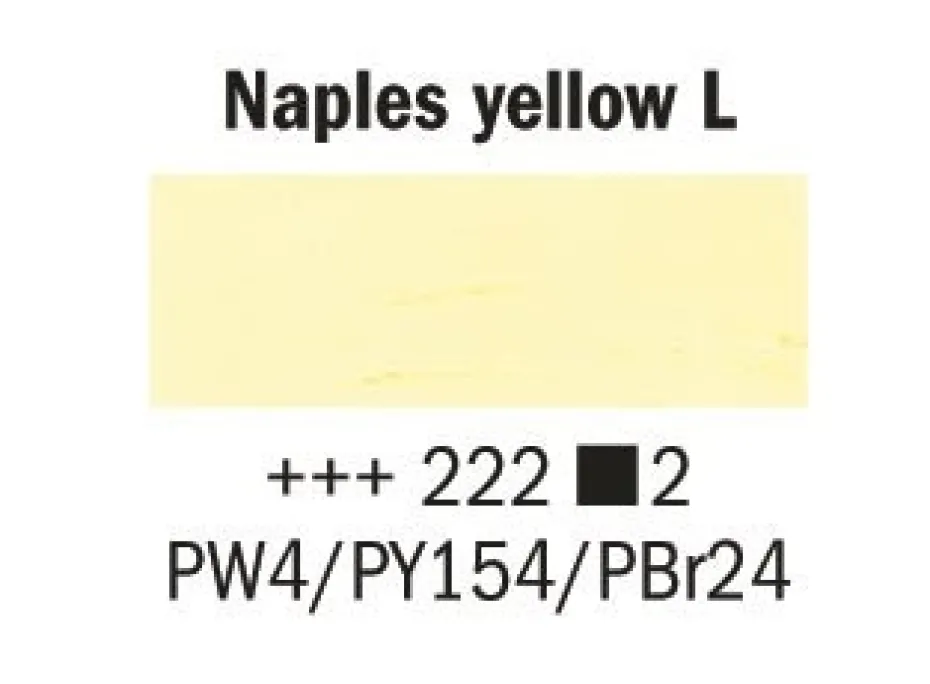Rembrandt Olje 15ml – 222 Naples yellow light