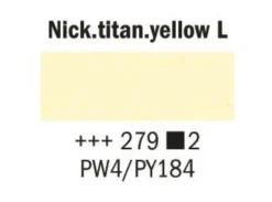 Rembrandt Olje 15ml – 279 Nickel tit. yellow light