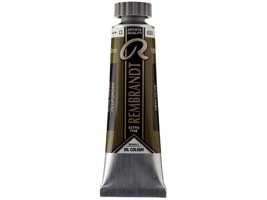 Rembrandt Olje 15ml – 620 Olive green