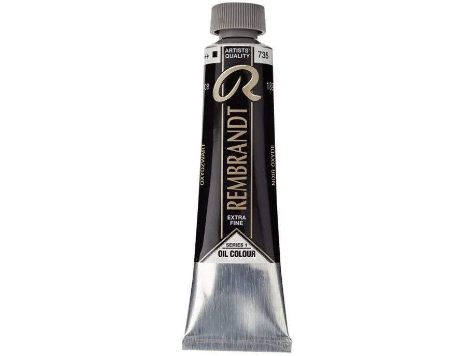 Rembrandt Olje 40ml – 735 Oxide black