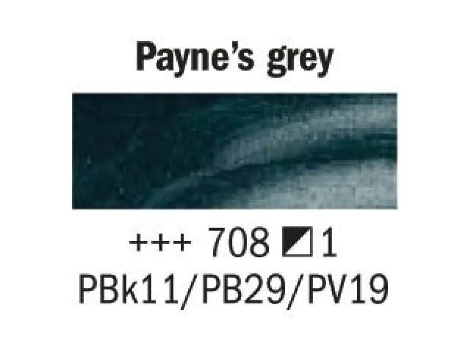 Rembrandt Olje 40ml – 708 Payne’s Grey