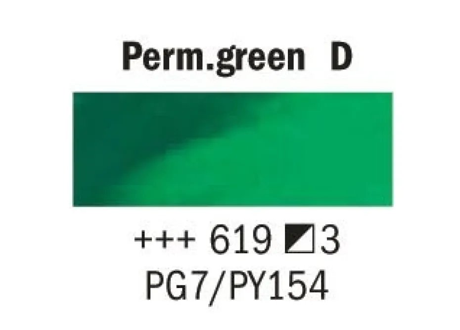 Rembrandt Olje 40ml – 619 Permanent green deep