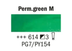 Rembrandt Olje 15ml – 614 Permanent green medium