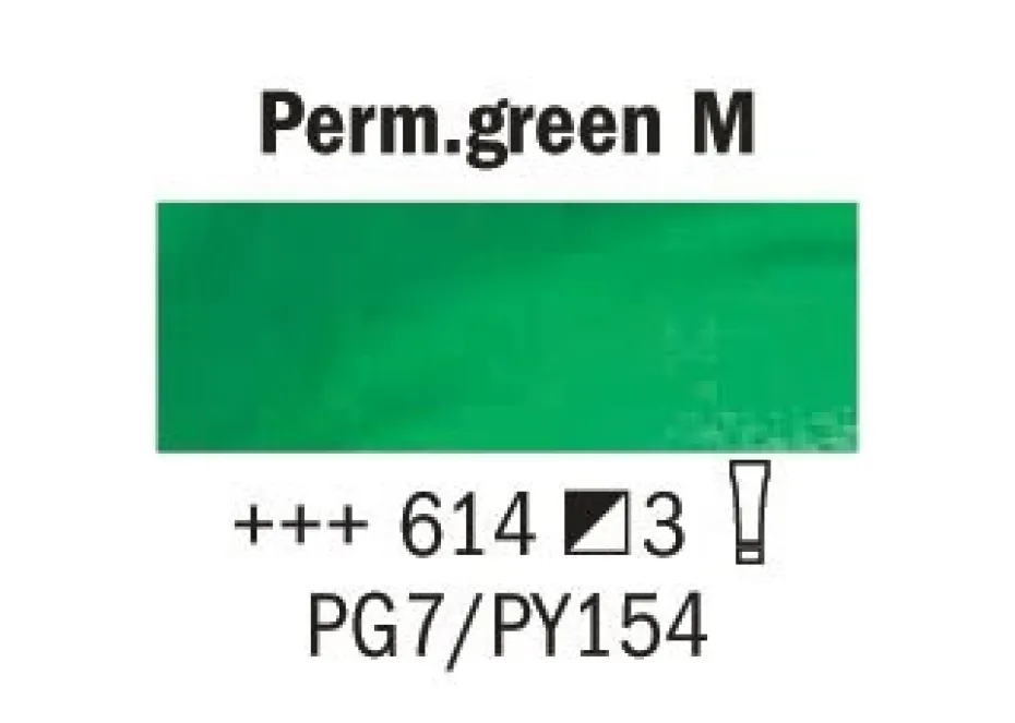 Rembrandt Olje 15ml – 614 Permanent green medium