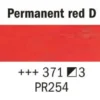 Rembrandt Olje 15ml – 371 Permanent red deep