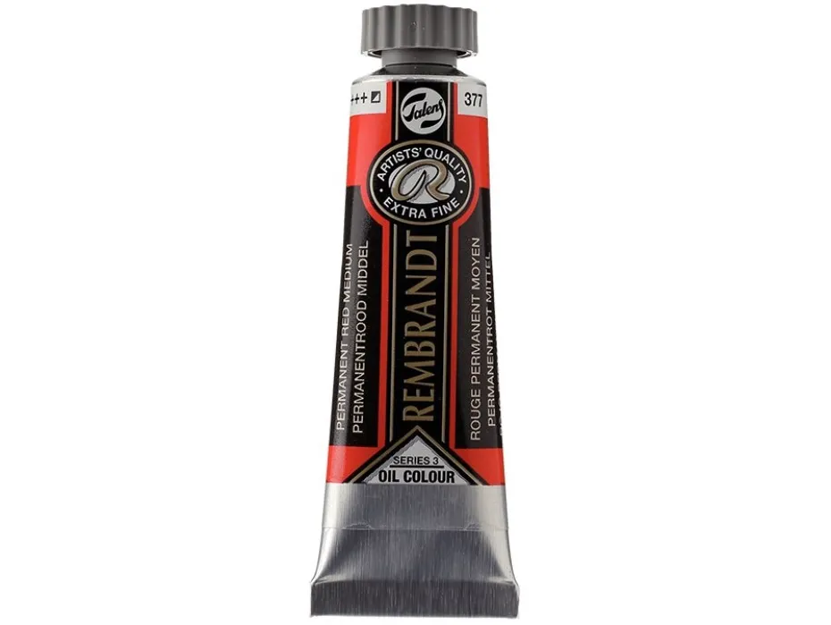 Rembrandt Olje 15ml – 377 Permanent red medium