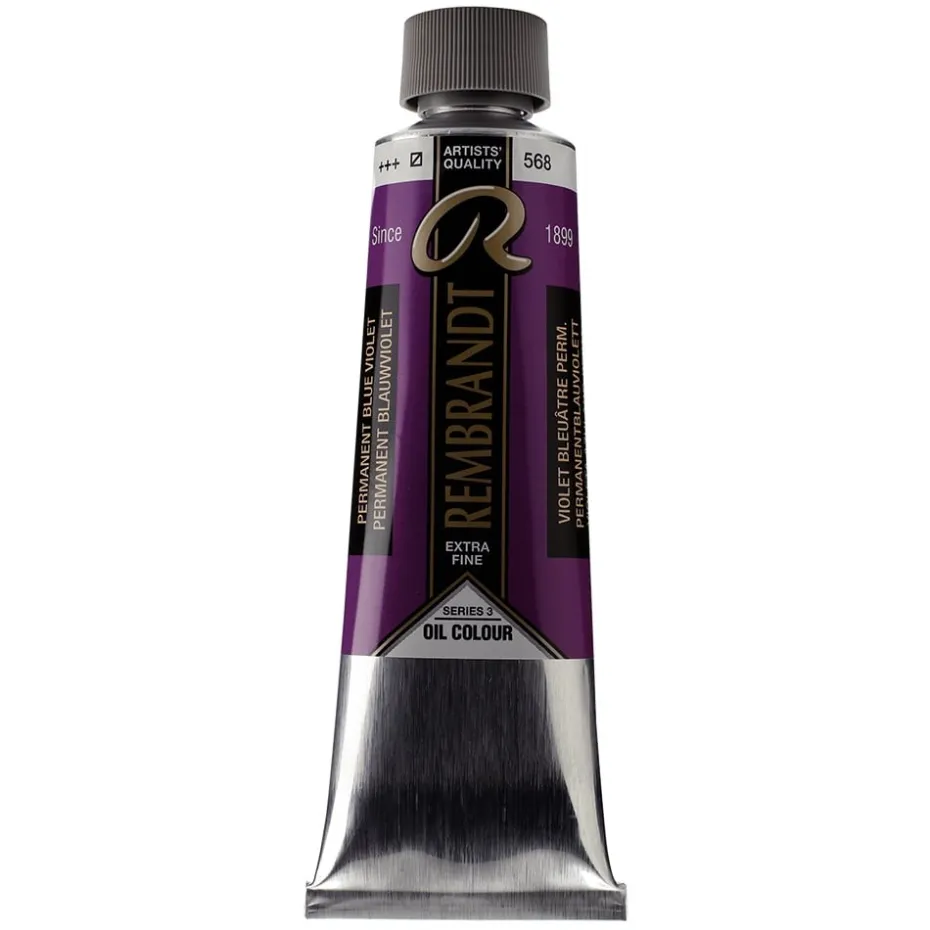 Rembrandt Olje 150ml – 568 Perm.blue violet