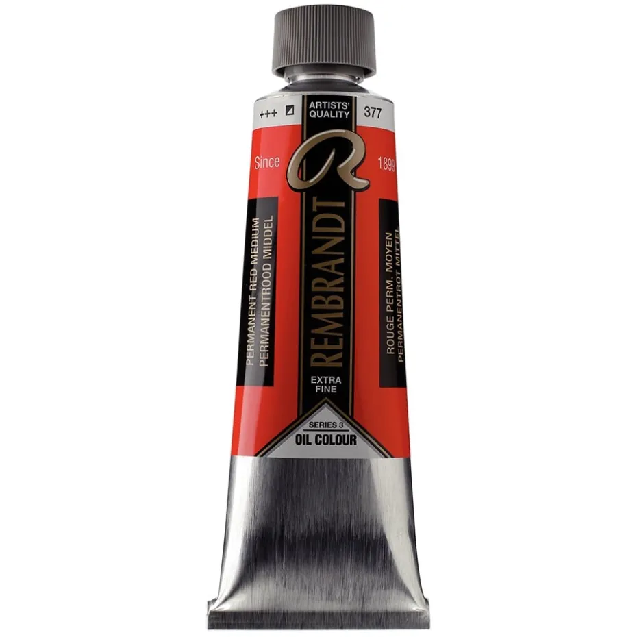 Rembrandt Olje 150ml – 377 Perm.red medium