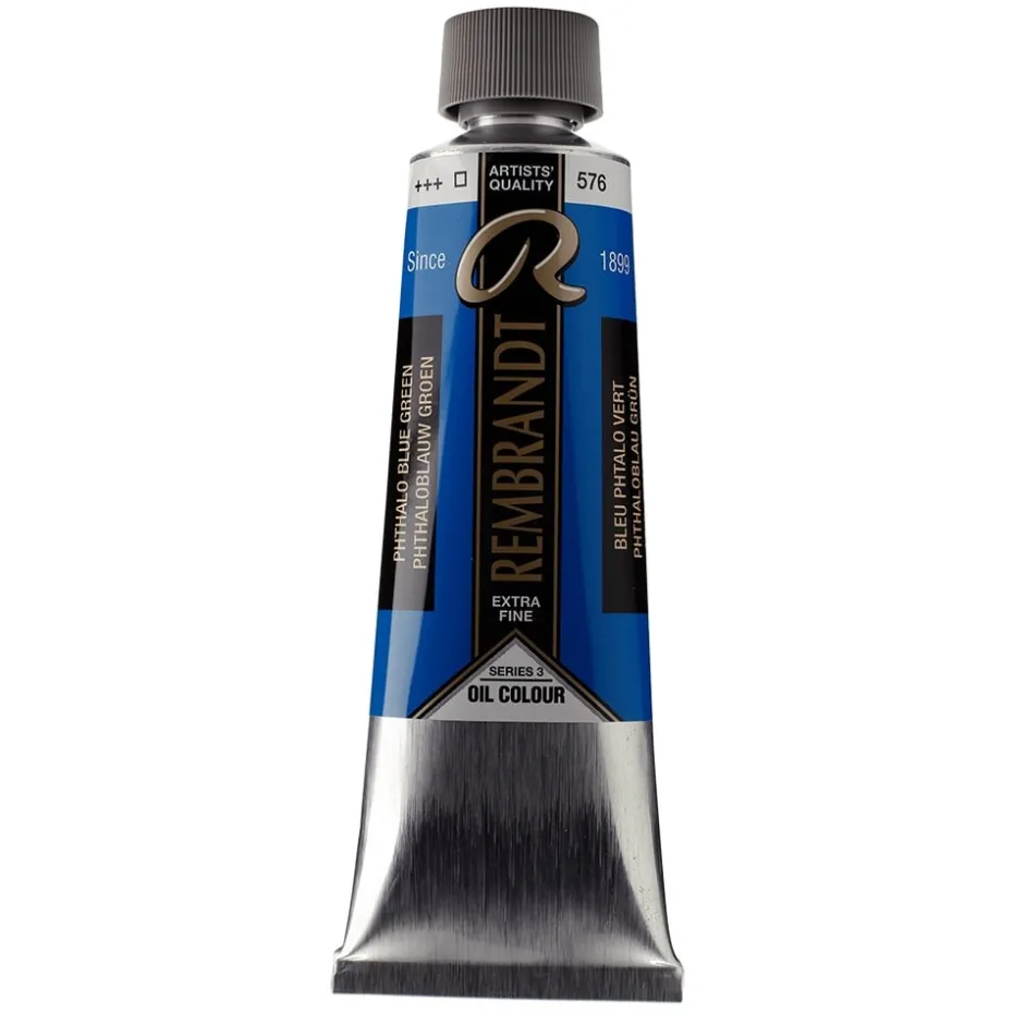 Rembrandt Olje 150ml – 576 Phthalo blue green