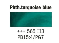 Rembrandt Olje 15ml – 565 Phthalo turquoise blue
