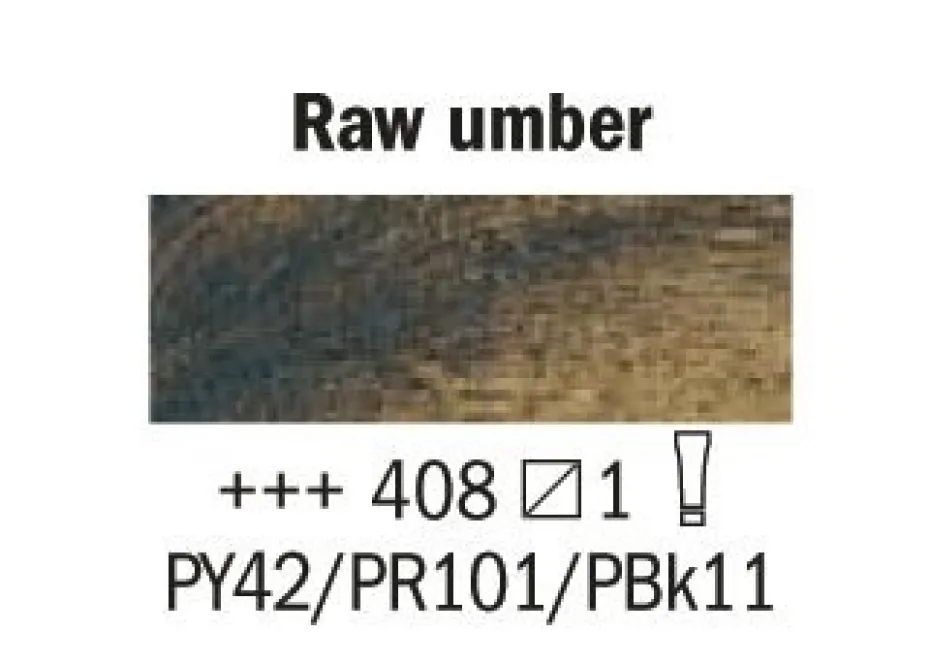 Rembrandt Olje 40ml – 408 Raw umber