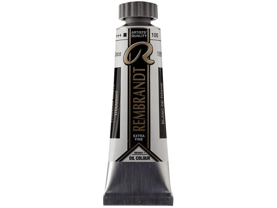 Rembrandt Olje 15ml – 105 Titanium white