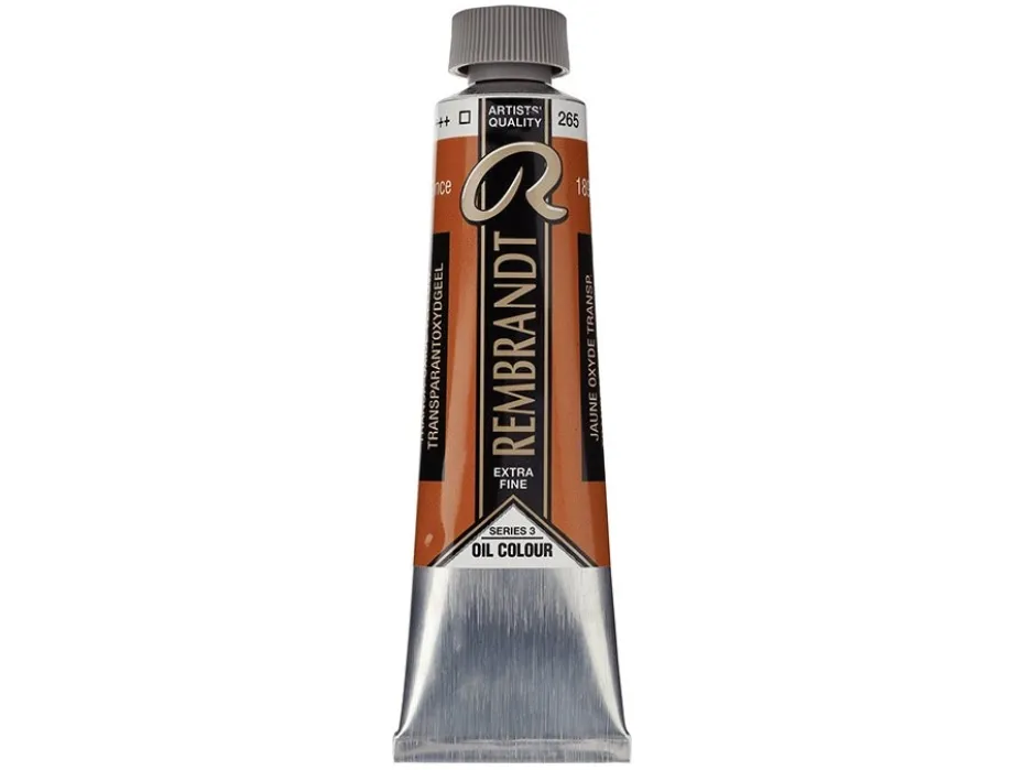 Rembrandt Olje 40ml – 265 Transparent oxide yellow