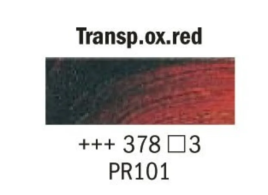 Rembrandt Olje 15ml – 378 Transparent oxide red