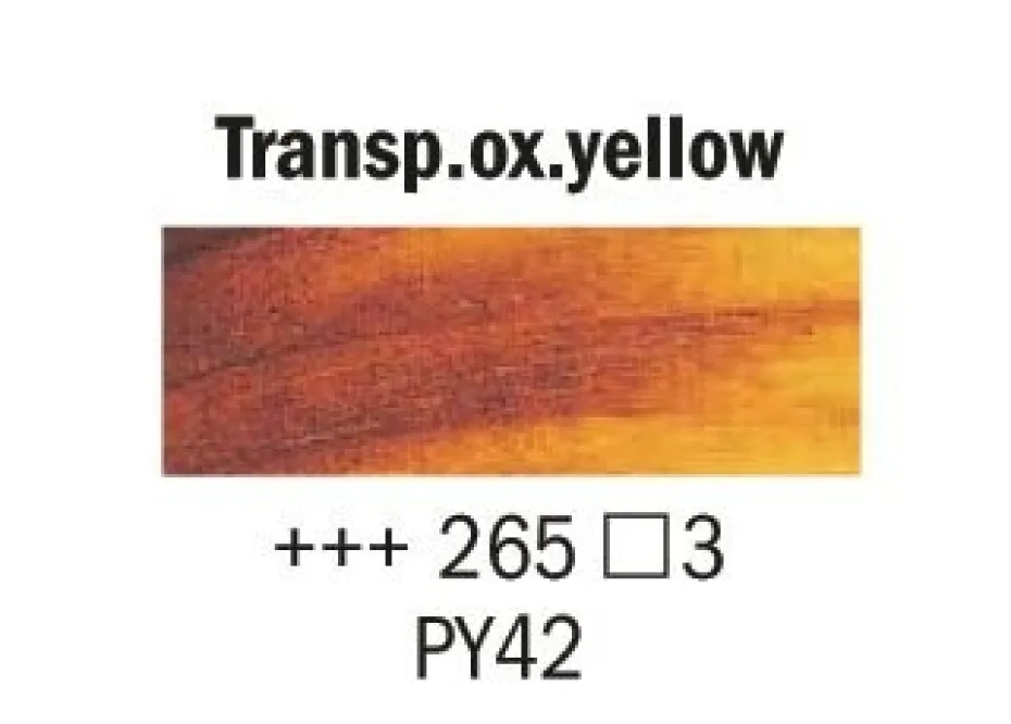 Rembrandt Olje 15ml – 265 Transparent oxide yellow