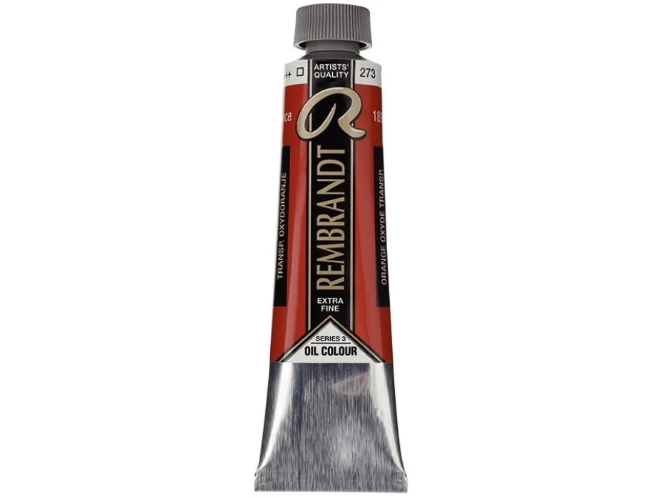 Rembrandt Olje 40ml – 273 Transp. oxide orange