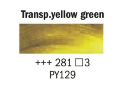Rembrandt Olje 15ml – 281 Transp. yellow green