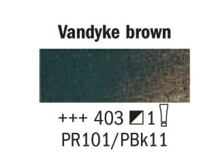 Rembrandt Olje 40ml – 403 Vandyke brown
