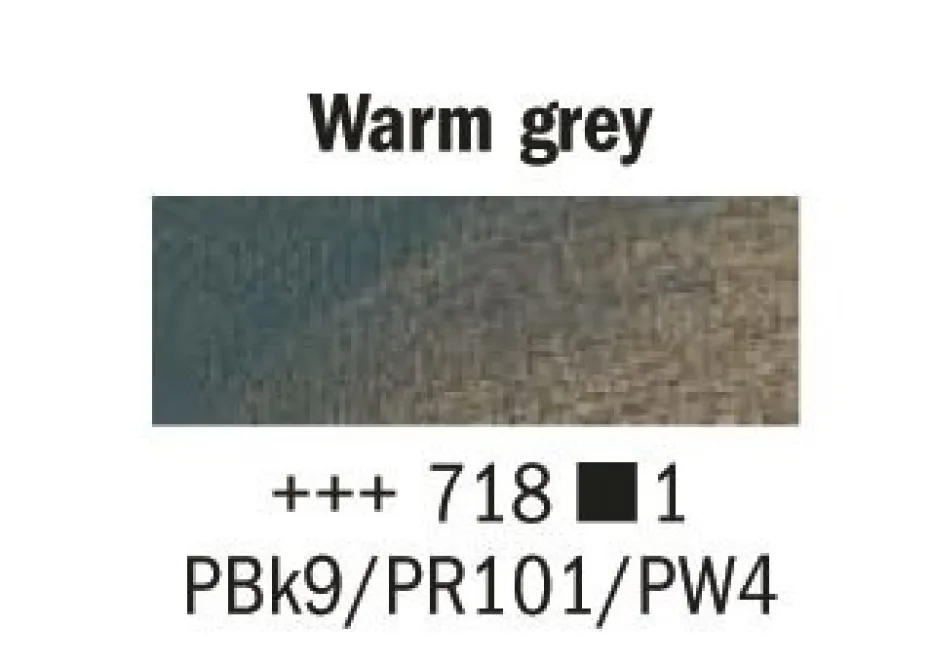 Rembrandt Olje 40ml – 718 Warm grey
