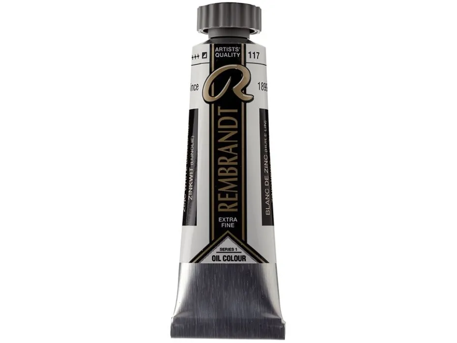 Rembrandt Olje 15ml – 117 Zinc white (linseed oil)